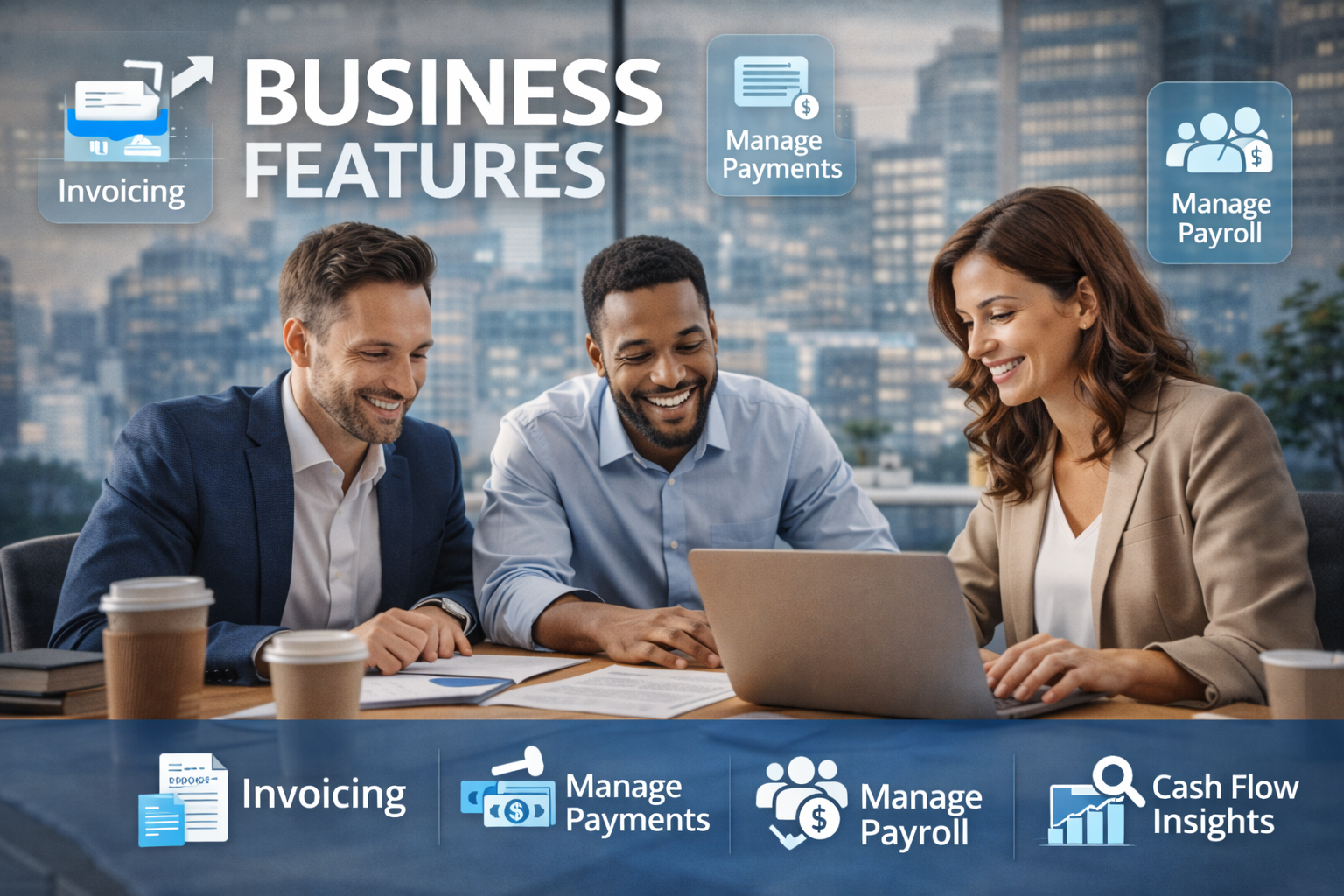 Business banking features